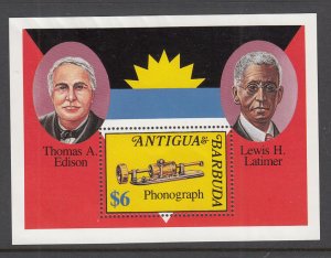 Antigua 1607 Souvenir Sheet MNH VF