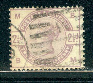 Great Britain Scott # 101, used, pos BM, num