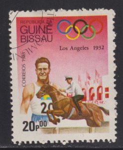 Guinea-Bissau 494 Olympic Equestrian 1983