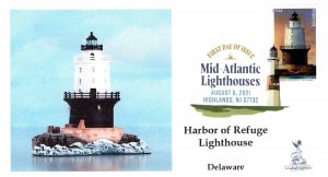 Mid-Atlantic Lighthouses #4 of 5 FDC w/ DCP