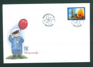 Aland. FDC 2005. The Eve Of May,Night, Bonfire. Scott# 235