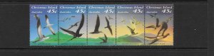 BIRDS - CHRISTMAS ISLAND #349 MNH