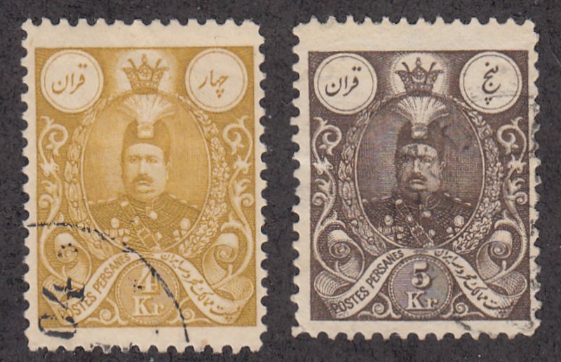 Iran - 1908 - Sc 440-41 - Used