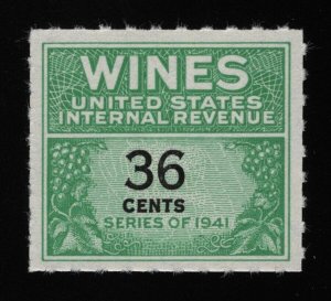 #RE135 36c Wines, Mint NGAI NH [4] **ANY 5=FREE SHIPPING**