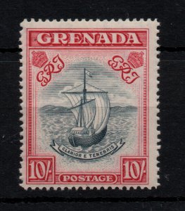 Grenada 1943 10/- slate blue & brt carmine SG163B WS38460