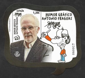 SE)2019 SPAIN  AEMRICA UPAEP, GRAPHIC HUMOR, ANTONIO FRAGUAS, 1942 - 2018,