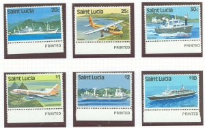 St. Lucia #507a-515a Mint (NH) Single (Complete Set)