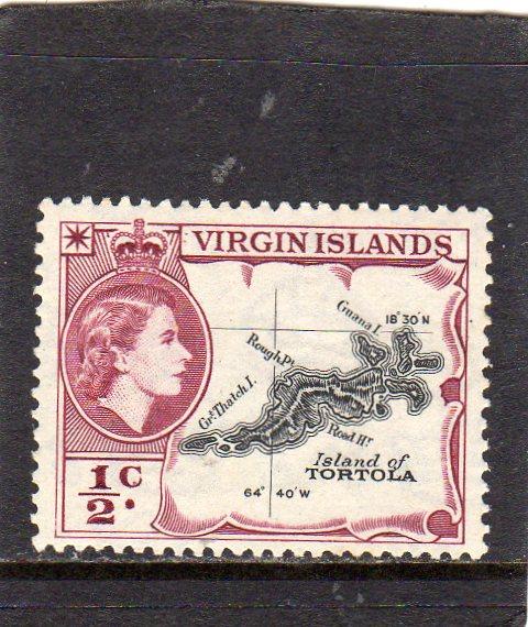 British Virgin Islands Q E ll Defins  MNH