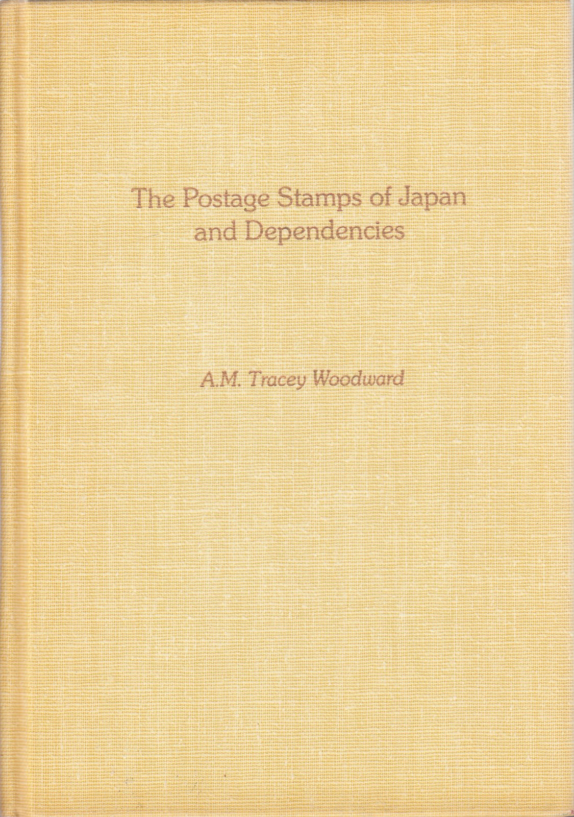 The Postage Stamps Of Japan And Dependencies A M Tracey Woodward Gently Used Publications Supplies Publications Stamp Hipstamp