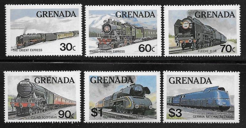 Grenada Scott 1120-1125  MNH