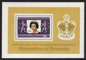 Grenadines 25th Anniversary of Coronation MS 1978 MNH SG#MS275