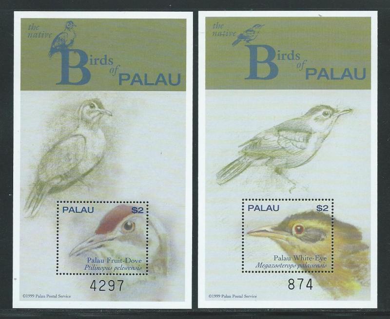Palau 555-6 2000 Birds s.s. MNH