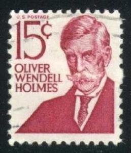 US #1288 Oliver Wendell Holmes; Used