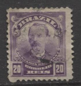 Brazil - Scott 175 - People Definitives Issue -1906 - Used - Single 20r Stamp