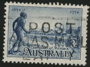 Australia  Scott 143 used 1934 stamp CV$6