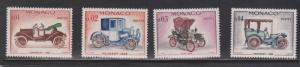 MONACO Scott # 485-8 MNH - Old Cars