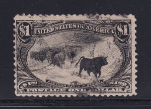 292 F-VF used with neat light cancel nice color cv $ 750 ! see pic !