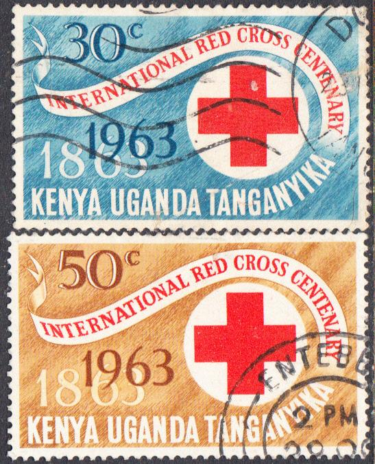 British East Africa #142-143 Used Set