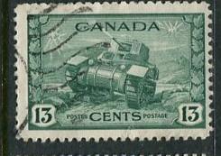 Canada #258 Used  