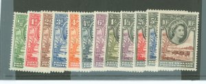Bechuanaland Protectorate #154-165 Mint (NH) Single (Complete Set)