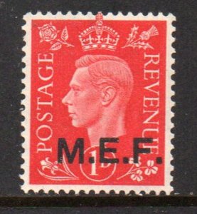 Great Britain M E F Sc 1 1942 1d G VI stamp mint NH