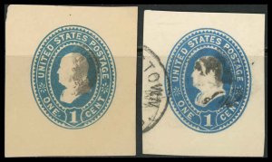 USA U294-U295 Used Cut Square