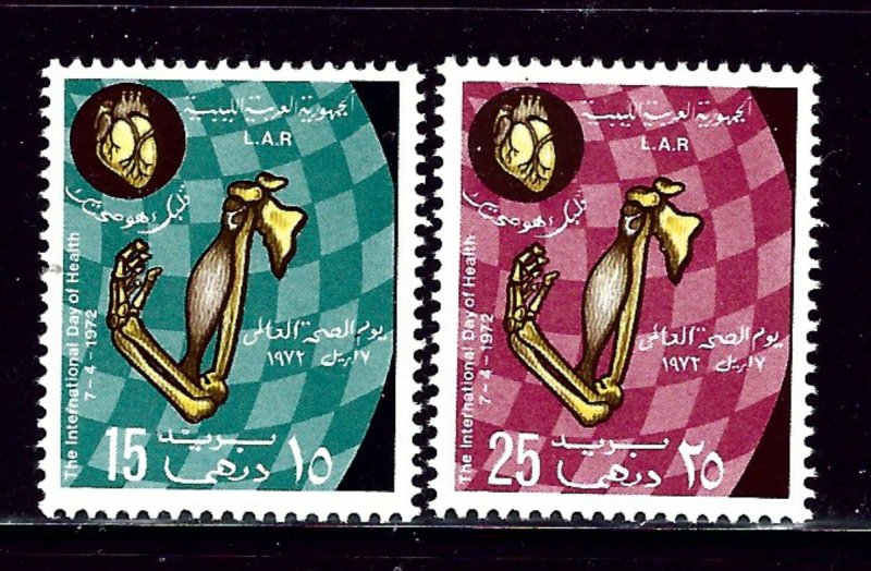 Libya 474-75 MNH 1972 Intl Day of Health