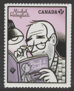 Canada 3446-3449 Graphic Novelists P set 4 MNH 2024