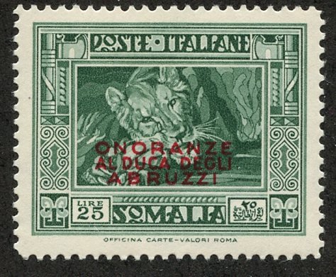 Italian Somaliland, Scott #163, Unused, Hinged