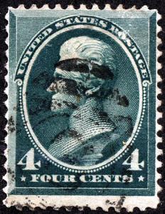 SC#211 4¢ Andrew Jackson (1883) Used 