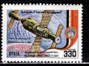 Syria - #1105 Syrian-Soviet Joint Space Launch - MNH