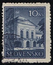 SLOVAKIA 1940  Sc 44, Used VF  -  Presidental Palace