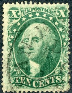 #33 – 1857-61 10c Washington, type III