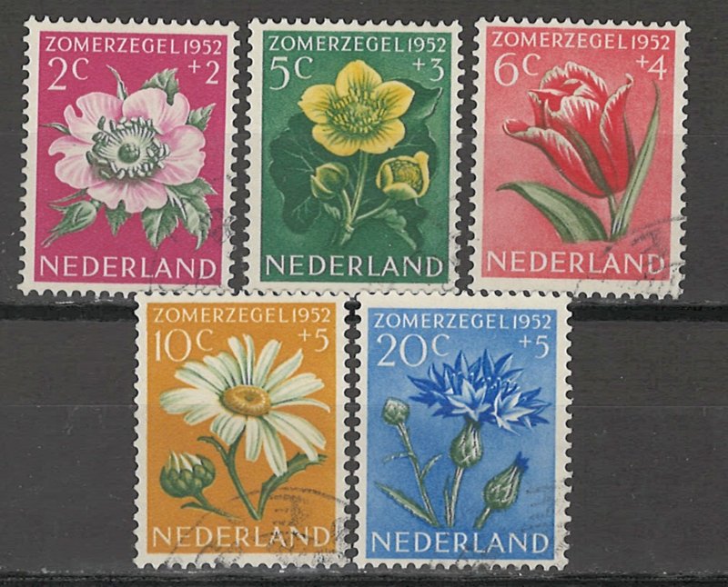 COLLECTION LOT # 5697 NETHERLANDS #B238-42 1952 CV+$13