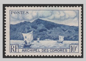 COMORO ISLANDS 1950 SCOTT # 30. UNUSED