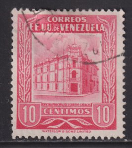 Venezuela 652 Caracas General Post Office 1954