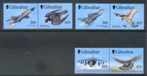 1999 Gibraltar Wings Of Prey SG883/888  Unmounted Mint