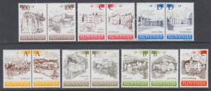 Slovenia 400-415B MNH VF