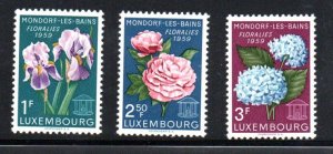 LUXEMBOURG - 1959 - FLOWERS - MONDORF-LES-BAINS - FLORALIES -