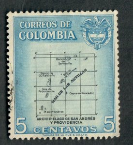 Columbia #649 used single