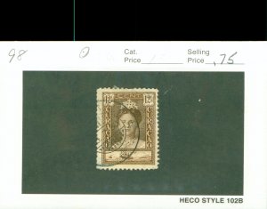 NETHERLANDS ANTILLES 98 USED BIN $0.75