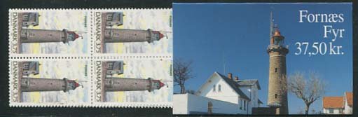 Denmark 1996, Fornaes lighthouse booklet, MNH