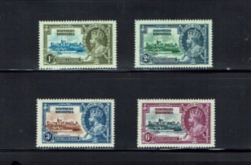 Northern Rhodesia: 1935 King George V Silver Jubilee, MVLH 