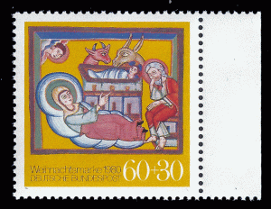 Germany FRG 1980 Sc B582 MNH Christmas