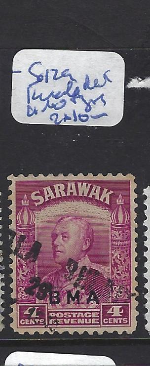 SARAWAK (P1209B)  4C BMA SG SG 129 KUALA BELAIT BRUNEI LINOTYPE VFU