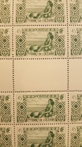 French Polynesia #94* NH Full sheet of 50  CV $80.00+