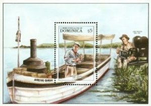 Dominica Ships , 1 souvenir sheet
