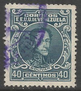 VENEZUELA 279 VFU BOLIVAR R250-3