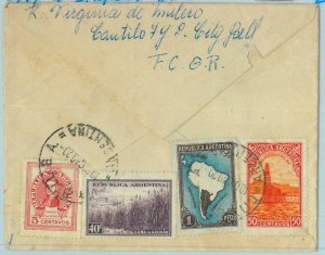 96750  - ARGENTINA - POSTAL HISTORY - AIRMAIL  COVER to  SOUTH AFRICA 1949