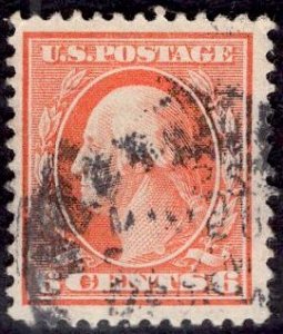 US Stamp #379 6 Cent Washington Used SCV $1.25